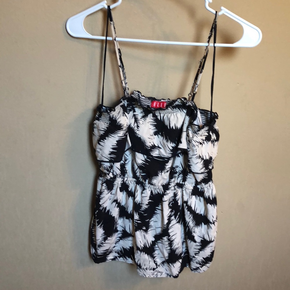 Elle Ruffles Strappy Blouse